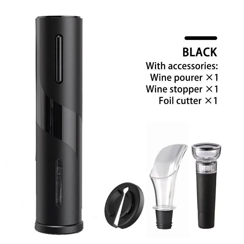 ELECTRIC WINE OPENER SET, 4-IN-1