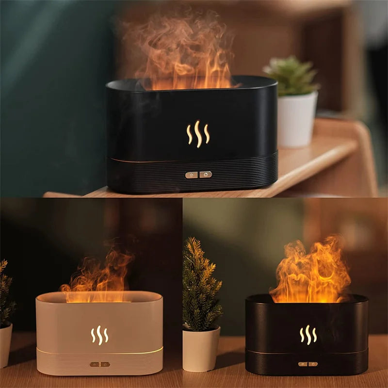 FLAME AIR DIFFUSER HUMIDIFIER